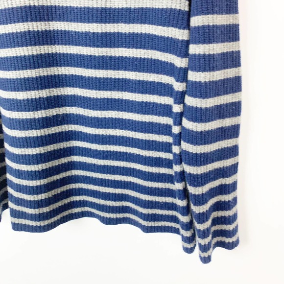 Madewell Elbow Patch Stadium Stripe Sweater Medium - Picture 4 of 7